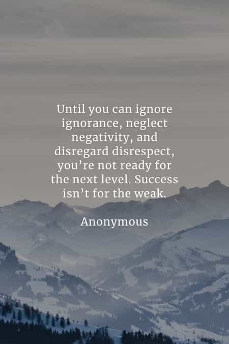Until You Can Ignore