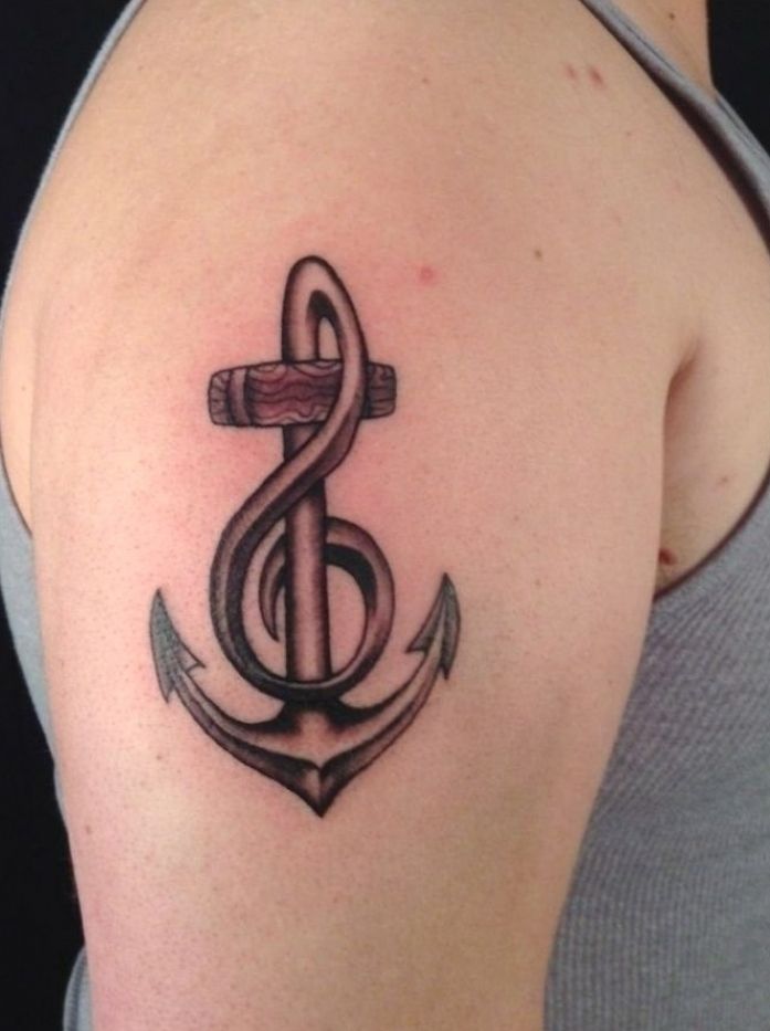 27 Best Anchor Tattoos On Shoulder