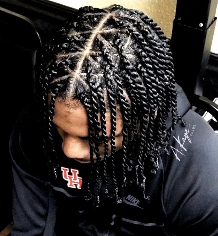 51 Classy Braided Dreads Hairstyle For Men Pics 