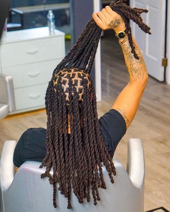 51 Classy Braided Dreads Hairstyle For Men Pics 