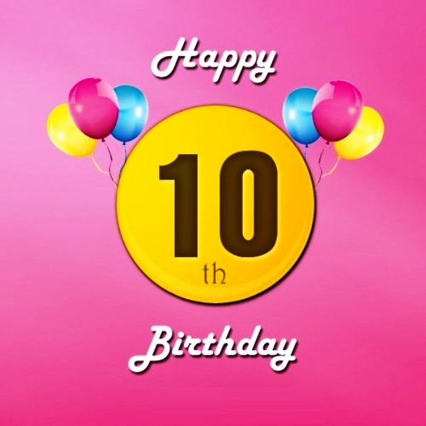 25 Best Happy 10th Birthday Wishes