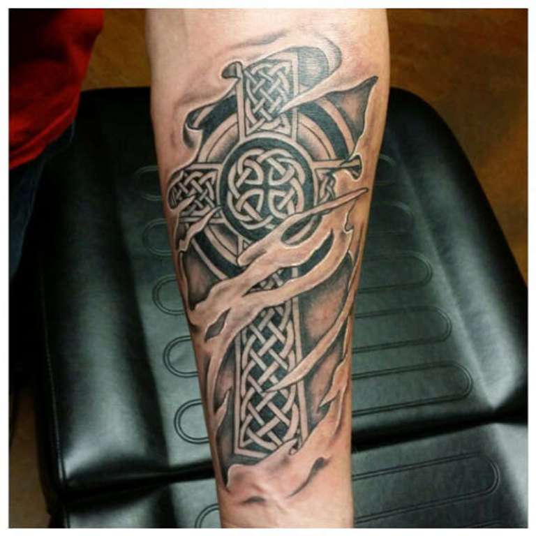 55 Brilliant Cross Leg Tattoo Images